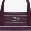 Bolso tote mini a rayas L.12.12 Concept