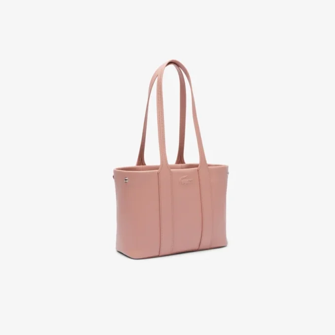 Bolso tote pequeño City Court de piel granulada