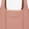 Bolso tote pequeño City Court de piel granulada
