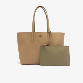 Bolso tote reversible y bolsa Anna