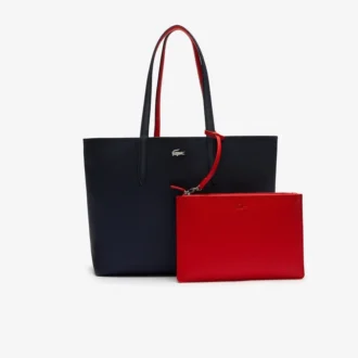Bolso tote reversible y bolsa Anna