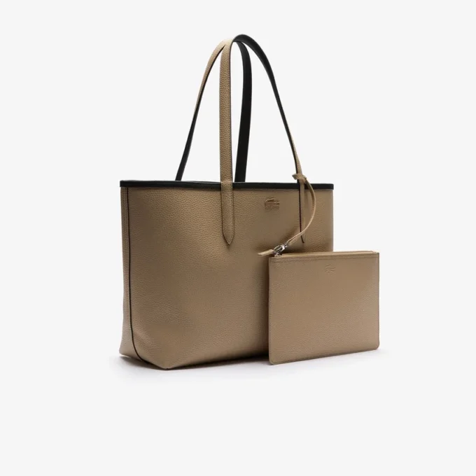 Bolso tote reversible y bolsa Anna