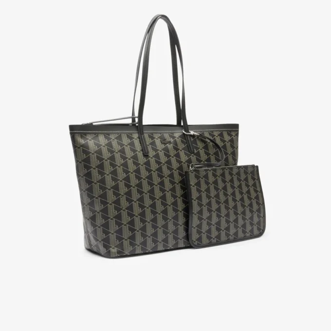 Bolso tote y bolsa Zely con textura granulada