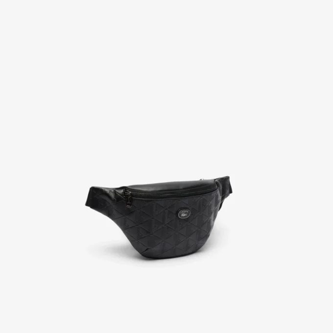 Bolsos de cuero con monograma en relieve