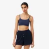Bralette con logo en punto calado