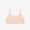 Bralette de malla con detalle de cocodrilo