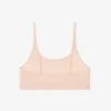 Bralette de malla con detalle de cocodrilo