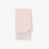 Bufanda con flecos de mezcla de alpaca para mujer