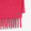 Bufanda unisex de lana de alpaca con flecos