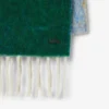 Bufanda unisex de lana de alpaca con motivo paisajístico