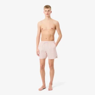 Bóxer de hombre de largo medio con rayas y textura