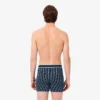 Bóxers de algodón elástico con monograma para hombre
