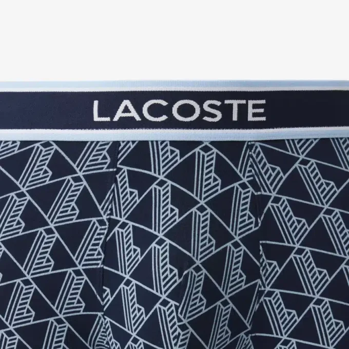 Bóxers de algodón elástico con monograma para hombre