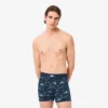 Bóxers de algodón elástico estampados para hombre