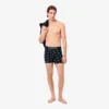 Bóxers de algodón elástico estampados para hombre