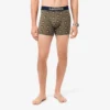 Bóxers de algodón elástico estampados para hombre