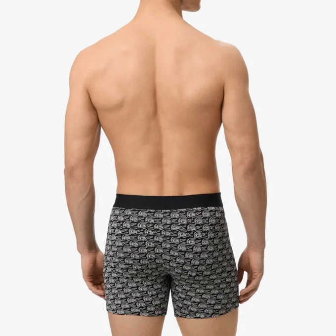 Bóxers de algodón elástico estampados para hombre