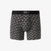 Bóxers de algodón elástico estampados para hombre