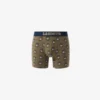 Bóxers de algodón elástico estampados para hombre