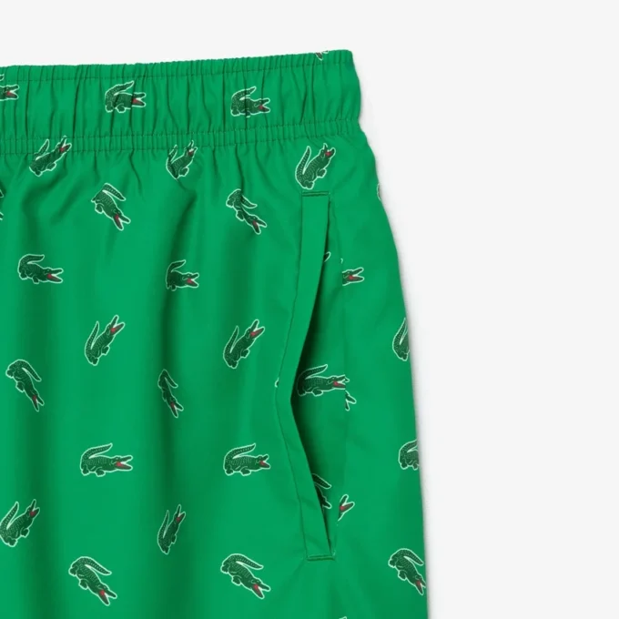 Bóxers de hombre con estampado de cocodrilo
