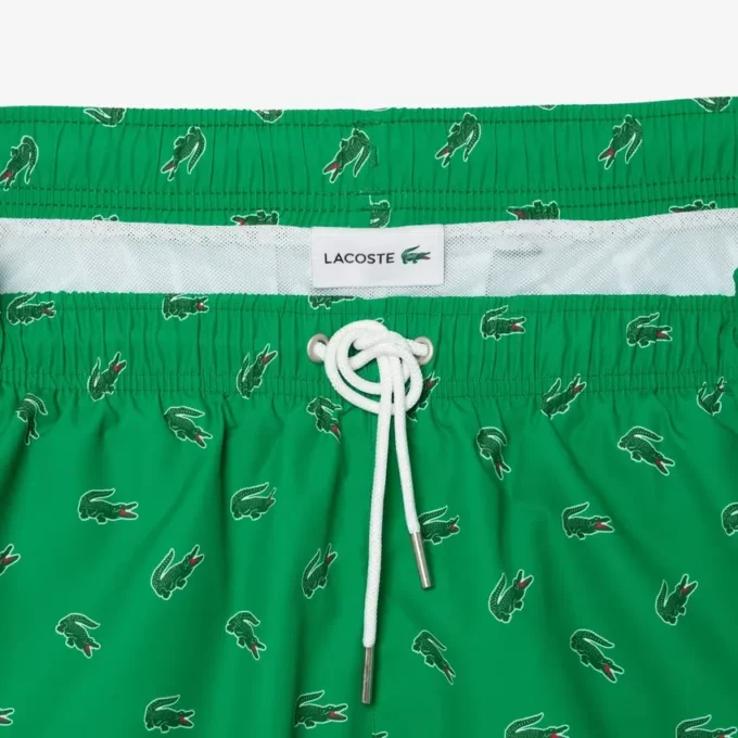 Bóxers de hombre con estampado de cocodrilo