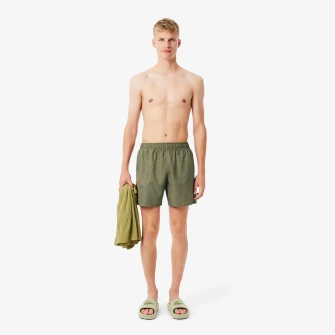 Bóxers de hombre de largo medio con estampado