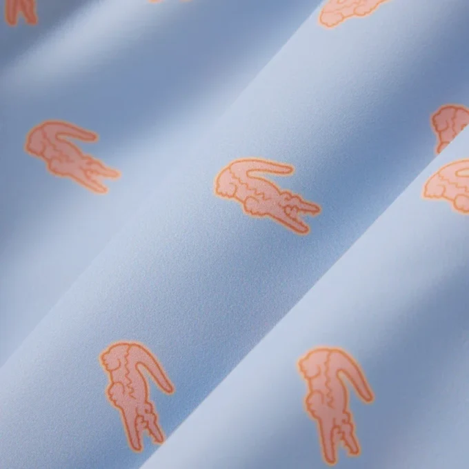Bóxers de largo medio con estampado de cocodrilo