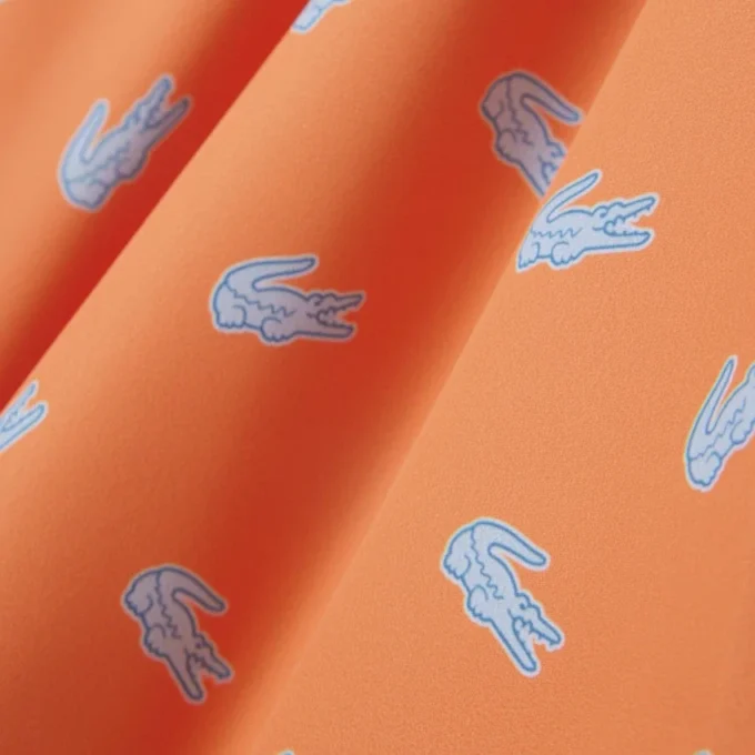 Bóxers de largo medio con estampado de cocodrilo