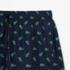 Bóxers de largo medio con estampado de cocodrilo
