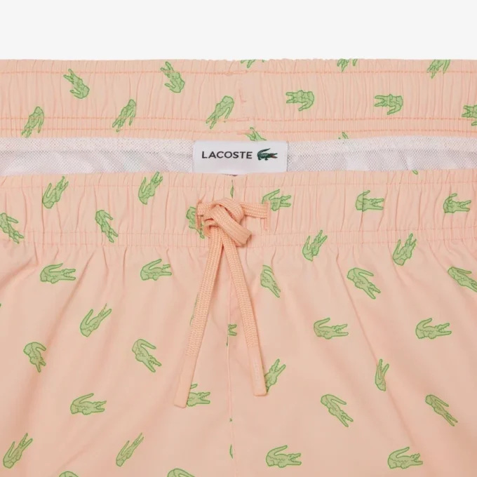 Bóxers de largo medio con estampado de cocodrilo