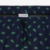 Bóxers de largo medio con estampado de cocodrilo