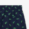Bóxers de largo medio con estampado de cocodrilo
