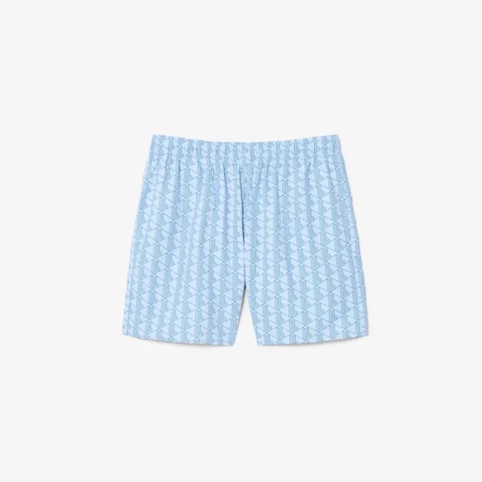 Bóxers de largo medio con estampado Monogram