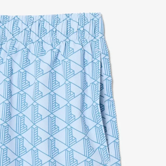 Bóxers de largo medio con estampado Monogram