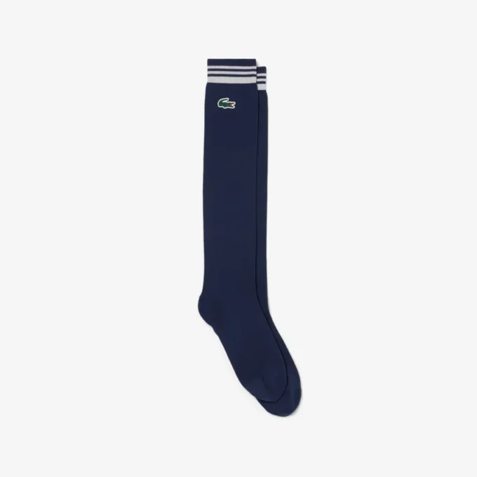 Calcetines largos de golf de jersey para mujer