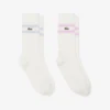 Calcetines unisex de algodón acanalado