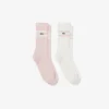 Calcetines unisex de algodón acanalado