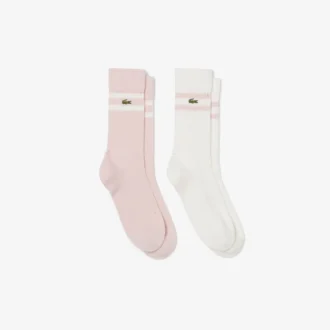 Calcetines unisex de algodón acanalado