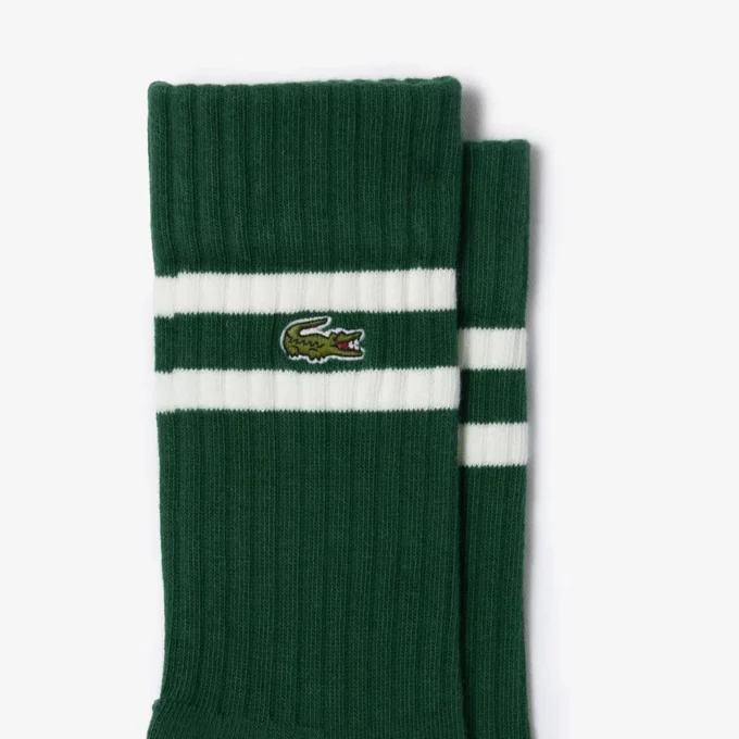 Calcetines unisex de algodón acanalado