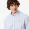 Camisa a cuadros de manga corta y corte regular