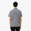Camisa a cuadros de manga corta y corte regular