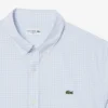Camisa a cuadros de manga corta y corte regular