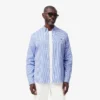 Camisa de algodón a cuadros de corte regular para hombre
