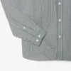 Camisa de algodón a cuadros de corte regular para hombre