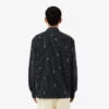 Camisa de algodón bordada de corte holgado