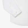 Camisa de algodón de corte entallado para hombre