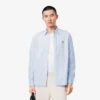 Camisa de algodón de corte regular para hombre