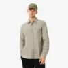 Camisa de algodón de corte regular para hombre