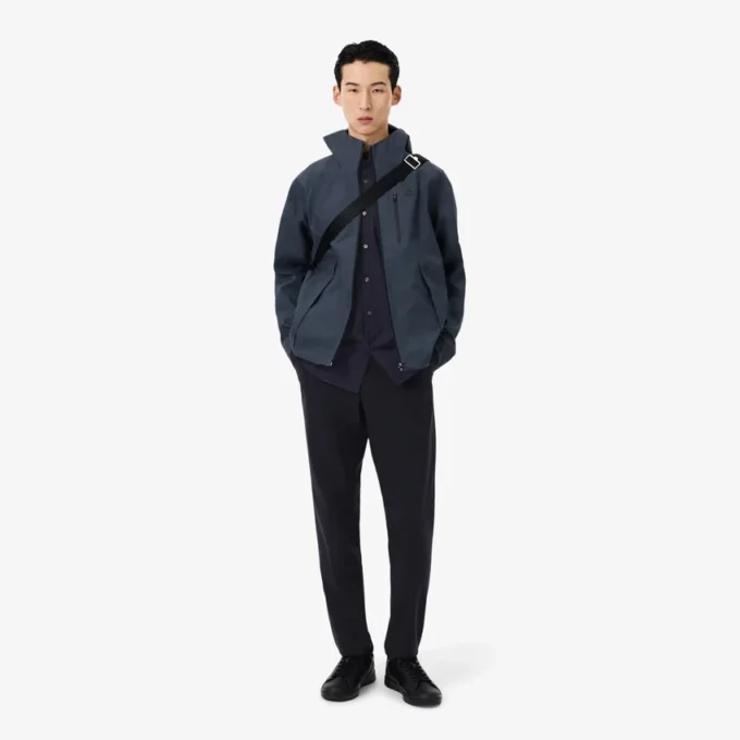 Camisa de algodón de corte regular para hombre