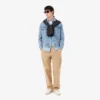 Camisa de algodón de corte regular para hombre